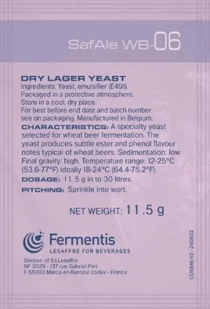 Fermento Fermentis WB-06 11,5g