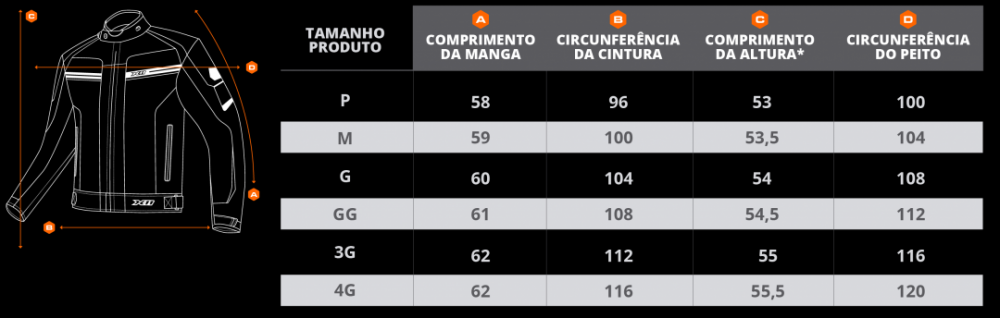 Jaqueta x11 one feminina top
