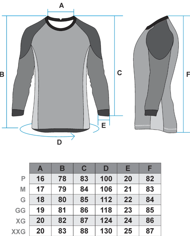 Camisa Vust Hard Storm Hexagon Laranja/Azul - Spinelli Motos Boutique