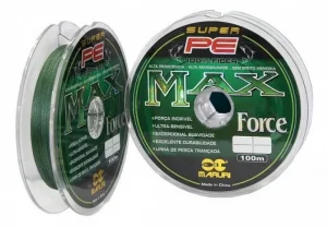 Linha Max Force 100mts 0,18mm