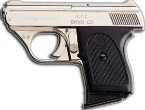 Pistola CZ Alpha Proj A.T.C 5 3035 Inox Cal 6,35mm