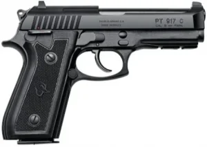 Pistola Taurus PT 917 Oxidada Cal 9mm