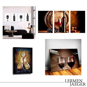 Decoração temática de vinho? Sim! - Lermen Jaeger